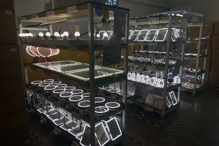 led mirror factory