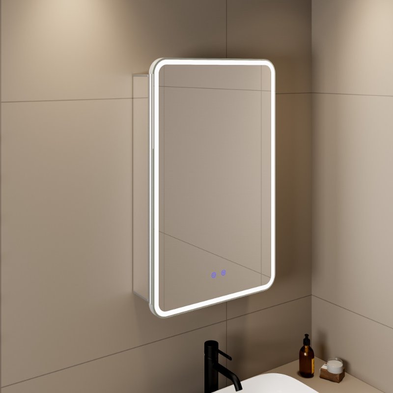 DP6A7-1 Led Bathroom Mirror Cabinet