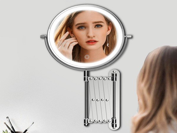 RM381-DL Wall Mounted Lighted Magnifying Makeup Vanity Mirror Installation Video