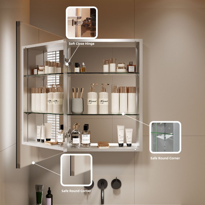 The Best Bathroom Mirror Cabinets for Space-Saving and Style