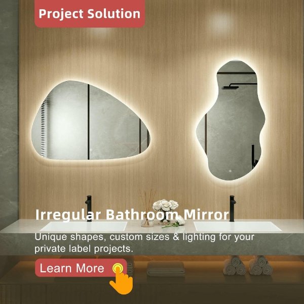 Irregular Bathroom Mirror manufacturers