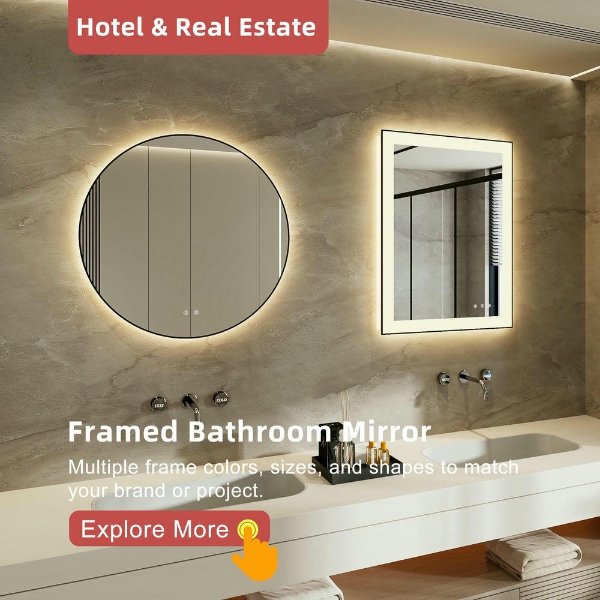 Framed Bathroom Mirror manufacturers